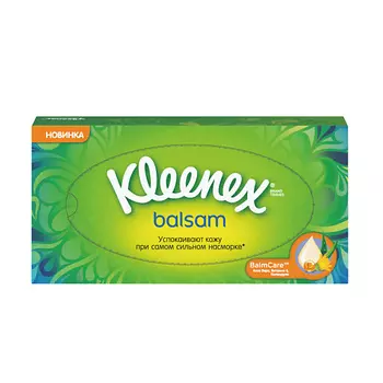 KLEENEX Салфетки в коробке Balsam 72.0