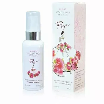 KLEONA Крем для лица "РОЗА" ДЕНЬ И НОЧЬ 50.0