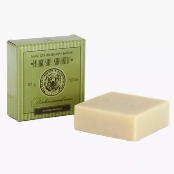 KLEONA Мыло для умывания с маслом полыни и сандала "МУЖСКОЙ ХАРАКТЕР" 85.0