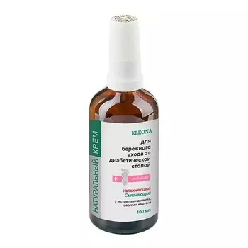 KLEONA Натуральный крем для ног для бережного ухода 100.0