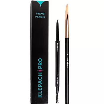 KLEPACH.PRO Карандаш для бровей автоматический с щеточкой