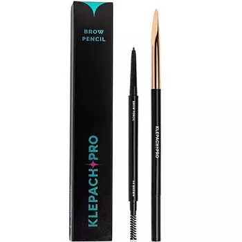 KLEPACH.PRO Карандаш для бровей автоматический с щеточкой