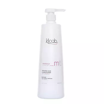 KLOOB Бальзам для поврежденных волос Minerals Treated Hair Conditioner