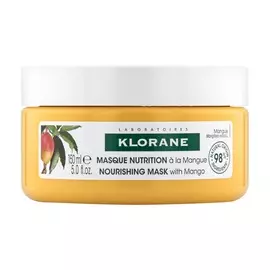 KLORANE Питательная маска с маслом Манго Nourishing Mask