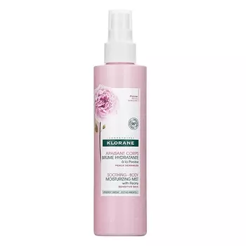 KLORANE Спрей-дымка для тела увлажняющая с экстрактом Пиона
