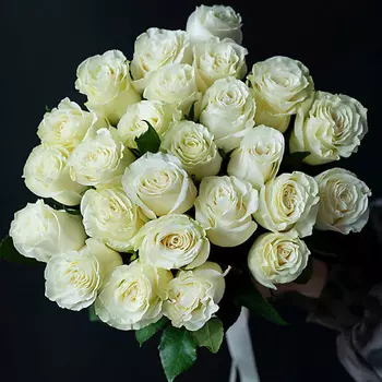 KLUMBATOMSKRU Букет из 25 белых роз
