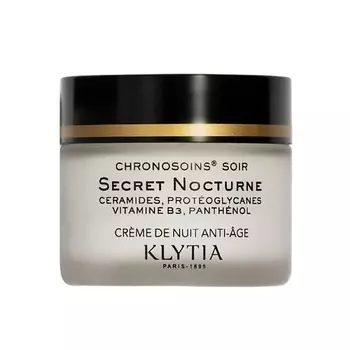 KLYTIA Крем ночной антивозрастной Skin Care Secret Nocturne
