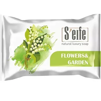 КМЗ Мыло туалетное натуральное Flowers&Garden S'EIFE