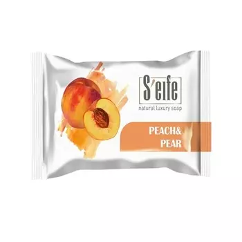КМЗ Мыло туалетное натуральное Peach&Pear S'EIFE
