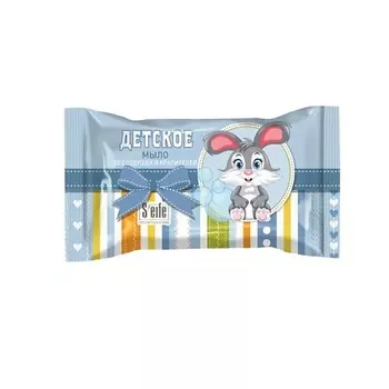 КМЗ Мыло туалетное штампованное "Детское" без отдушки S'EIFE