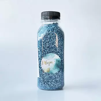 KOLESIK Соль для ванн с шиммером Жвачка Тутти-фрутти 440.0