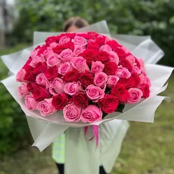КОЛИБРИ ЦВЕТОЧНЫЙ САЛОН Букет из 101 розы