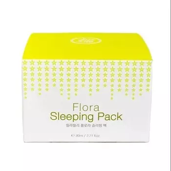 KONAD LILA LILY FLORA SLEEPING PACK Ночная маска - крем для лица