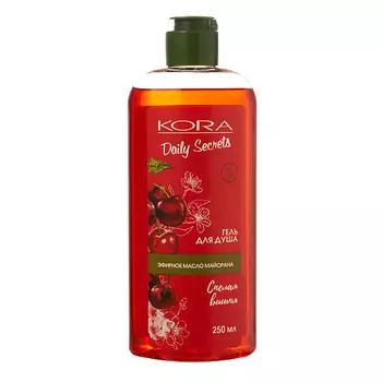 KORA Daily Secrets Гель для душа Спелая вишня 250.0
