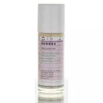 KORRES 24 часа дезодорирующего действия с экстрактом органического хвоща
