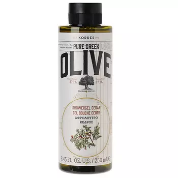 KORRES Гель для душа OLIVE &amp; CEDAR