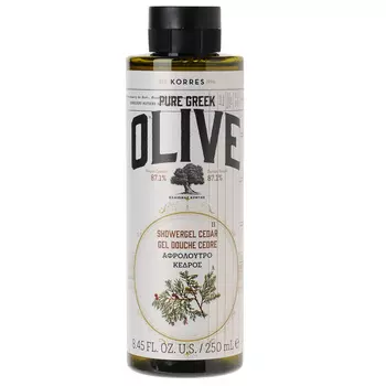 KORRES Гель для душа OLIVE &amp; CEDAR