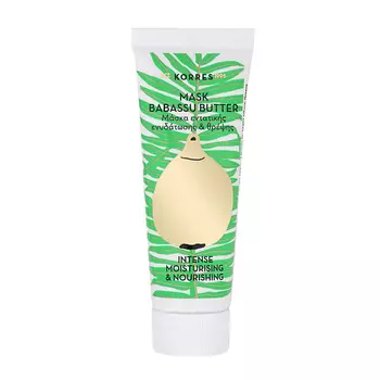 KORRES Маска увлажняющая и питательная с маслом Бабассу Babassu Butter Mask