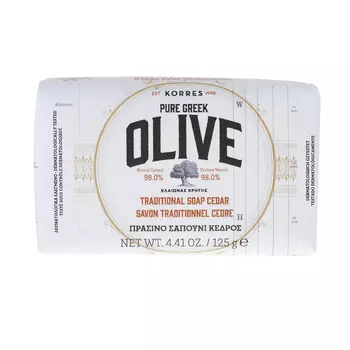 KORRES Мыло OLIVE &amp; CEDAR