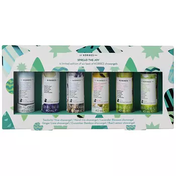 KORRES Набор THE BEST-OF SHOWERGELS COLLECTION