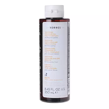 KORRES Шампунь для окрашенных волос Подсолнух и Гаультерия