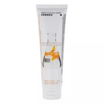 KORRES Восстанавливающая маска для окрашенных волос Подсолнух и Гаультерия