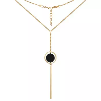 KOSHIKA Колье Оникс в кольце