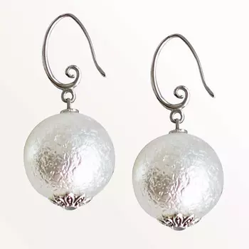 KOSHIKA Серьги с крупным жемчугом