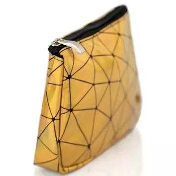 KOSMOSHTUCHKI Неоновая косметичка Лодочка средняя Стекло битое