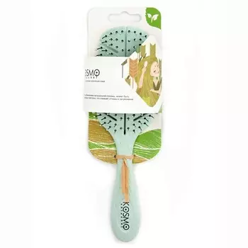 KOSMOSHTUCHKI Расческа массажная БИО Лепестковая большая, щетка для распутывания волос