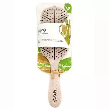 KOSMOSHTUCHKI Расческа массажная БИО Лепестковая большая, щетка для распутывания волос