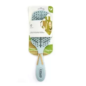 KOSMOSHTUCHKI Расческа массажная БИО Лепестковая малая, щетка для распутывания волос