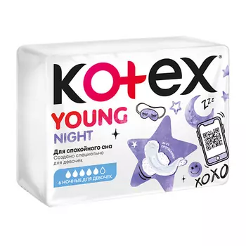 KOTEX Прокладки гигиенические YOUNG для девочек Нормал
