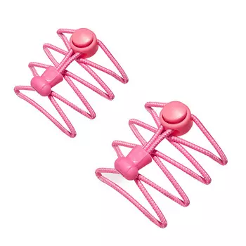 КРАСНАЯ ЖАРА Эластичные шнурки 100 см "Спортивный клуб"