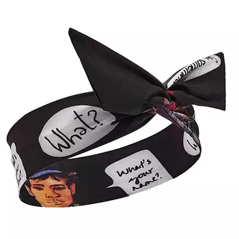 КРАСНАЯ ЖАРА Повязка на голову "Скажи что-нибудь"