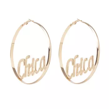 КРАСНАЯ ЖАРА Серьги "Королева ночи"