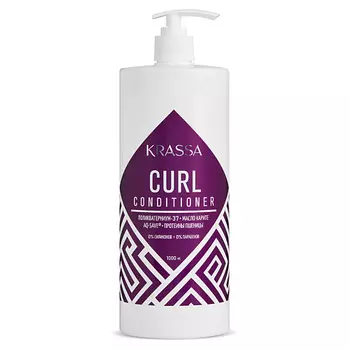 KRASSA Кондиционер для кудрявых и вьющихся волос Professional Curl 1000.0