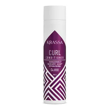 KRASSA Кондиционер для кудрявых и вьющихся волос Professional Curl 250.0
