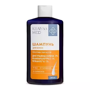 KRASSA KRASSA MED Шампунь для волос против перхоти СУЛЬСЕН