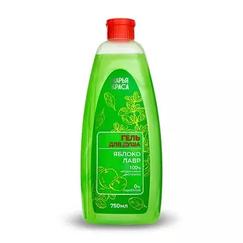 KRASSA Марья-Краса Гель для душа "Яблоко+Лавр" 750.0