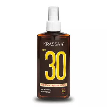 KRASSA Масло-Активатор Загара SPF 50 с Рисовых Отрубей 150.0