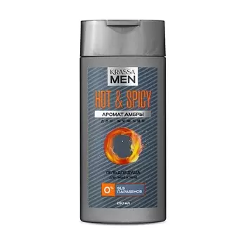KRASSA MEN Hot & Spicy Гель для душа для лица и тела 250.0