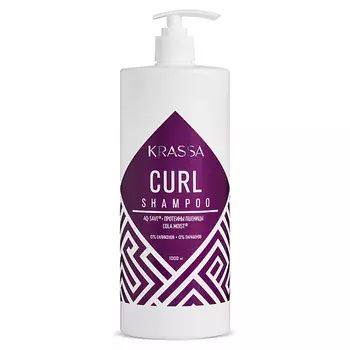 KRASSA Шампунь для кудрявых и вьющихся волос Professional Curl 1000.0