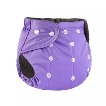 КРОШКА Я Трусики-подгузник многоразовый фиолетовый 0-36 месяцев 1