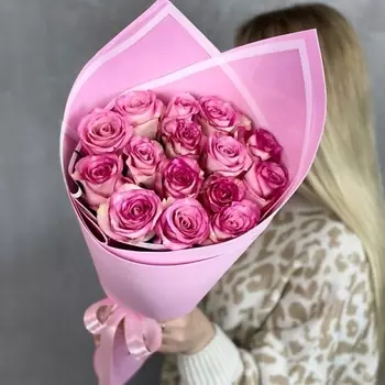 КРЫМ ФЛОРА Монобукет из 15 роз