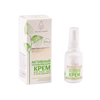 КРЫМСКАЯ НАТУРАЛЬНАЯ КОЛЛЕКЦИЯ Крем для лица Активный увлажняющий со стволовыми клетками растений 30.0