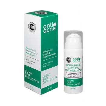 КРЫМСКАЯ НАТУРАЛЬНАЯ КОЛЛЕКЦИЯ Увлажняющий крем для жирной и проблемной кожи anti-acne 30.0