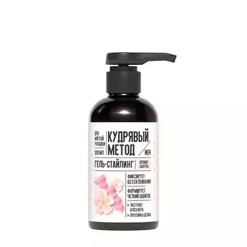 КУДРЯВЫЙ МЕТОД Гель для укладки кудрявых волос Сакура