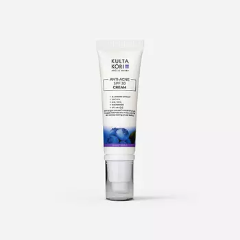 KULTA KORI КРЕМ ДЛЯ ЛИЦА ANTI-ACNE С SPF 30 С ЭКСТРАКТОМ ЧЕРНИКИ 50.0