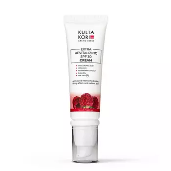 KULTA KORI КРЕМ EXTRA REVITALIZING ДЛЯ ЛИЦА С SPF 30 С ЭКСТРАКТОМ Малины 50.0